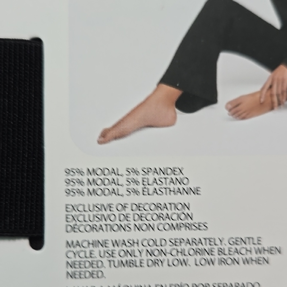 Banana Republic Black Ribbed 2-Piece Lounge Set - Picture 3 of 4